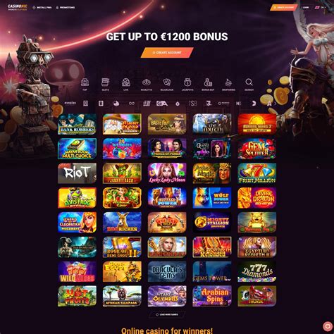 casinonic casino login  The welcome offer, on the other hand, consists of as many 6 deposit bonuses